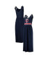 Фото #2 товара Платье женское G-III 4Her by Carl Banks "Game Over" в коллекции Minnesota Twins, темно-синее