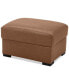 Radley 32" Leather Ottoman, Created for Macy's