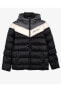 M Outerwear Colorblock Padded Jacket Erkek Siyah Mont S222069-001