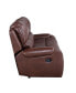 Keily 86" Manual Recliner Sofa - Brown - фото #6