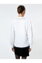Фото #44 товара Рубашка Koton с винтажным видом, с деталями брошь, воздушными рукавами, текстурированная