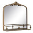 Фото #1 товара Настенное зеркало Позолоченный Стеклянный Железо 54 x 16,5 x 51 cm