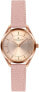 Kanjut Sar Lychee Pink Leather Strap Watch FCE-B035R