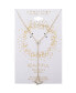 Фото #3 товара Cubic Zirconia 14K Gold Flash Plated Butterfly Y-Necklace