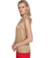 ფოტო #3 პროდუქტის Women's V-Neck Hardware Tank