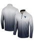 Men's White, Navy West Virginia Mountaineers Laws of Physics Quarter-Zip Windshirt