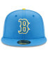 Фото #3 товара Men's Light Blue Boston Red Sox City Connect 59FIFTY Fitted Hat