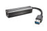 Фото #1 товара Kensington UA0000E USB-A Ethernet Adapter — Black - Wired - USB - Ethernet - 5000 Mbit/s - Black