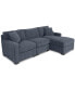 Фото #11 товара Radley 3-Piece Fabric Chaise Sectional Sofa, Created for Macy's