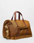 Herschel Supply Co novel carry on duffle in tan