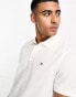 GANT shield logo regular fit pique polo in white