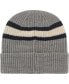 Фото #2 товара Men's Charcoal West Virginia Mountaineers Penobscot Cuffed Knit Hat