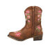 Фото #3 товара Roper Juliet Round Toe Cowboy Toddler Girls Brown Casual Boots 09-017-1566-2487