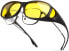 Фото #2 товара Bloomoak Polarized Night Glasses Anti-Glare UV400 Protection for Men Women Polarized Driving Fishing Golf (Night Vision Lens)
