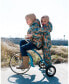ფოტო #3 პროდუქტის Boy Quilted Mid-Season Jacket Beige Printed Camo Dinos - Toddler Child