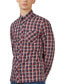 ფოტო #1 პროდუქტის Men's Regular-Fit Grid Check Shirt