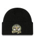 Men's Black New Orleans Saints 2022 Salute To Service Knit Hat