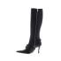 Фото #5 товара Diesel D-Venus WB Y03039-P1993-T8013 Womens Black Leather Knee High Boots