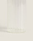 Round borosilicate glass cruet