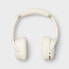 Фото #1 товара Active Noise Cancelling Bluetooth Wireless Over Ear Headphones - heyday White