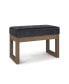 Фото #2 товара Milltown Contemporary Rectangle Footstool Ottoman Bench