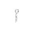 ფოტო #2 პროდუქტის Men's Stainless Steel Hoop Earring