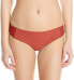 Фото #2 товара Body Glove Women's 183504 Smoothies Ruby Solid Bikini Bottom Swimwear Size M