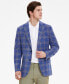 Фото #1 товара Men's Modern-Fit Check Sport Coat