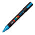 Фото #2 товара Ручки маркерные POSCA PC-5M Синие (6 штук)