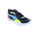 Фото #4 товара Puma Playmaker PRO 37757204 Mens Black Leather Athletic Basketball Shoes