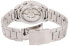 Seiko Men's 5 Stainless Steel White Dial Watch SNKK25K1