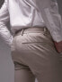 Фото #7 товара Topman super skinny herringbone texture suit trousers in stone