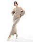 Фото #2 товара Vero Moda Aware cable knit tank top co-ord in beige melange