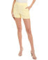 Фото #1 товара Theory Clean Linen-Blend Short Women's Yellow 2