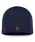 ფოტო #2 პროდუქტის Men's Navy Washington Capitals Authentic Pro Training Camp Knit Hat