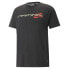 Фото #1 товара Puma New Era Graphic Crew Neck Short Sleeve T-Shirt Mens Black Casual Tops 53855