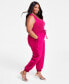 Фото #3 товара Trendy Plus Size Wide-Leg Joggers