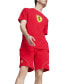 Фото #3 товара Men's Ferrari Race Big Shield Short Sleeve Graphic T-Shirt