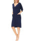 Фото #3 товара Women's Dolman Sleeve Dress with Side Patch Pockets