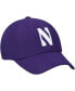 ფოტო #4 პროდუქტის Men's Purple Northwestern Wildcats Primary Logo Staple Adjustable Hat