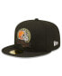 Фото #3 товара Men's Black Cleveland Browns 2022 Salute To Service 59FIFTY Fitted Hat
