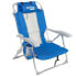 Фото #1 товара Пляжное кресло с подушками и карманами AKTIVE 5 позиций