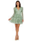 Фото #2 товара Women's Kari Embroidered Fit & Flare Dress