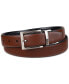 Men's Tonal-Buckle Belt, Created for Macy's