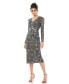 ფოტო #3 პროდუქტის Women's Long Sleeve Dress