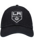 Men's '47 Black Los Angeles Kings Logo Clean Up Adjustable Hat