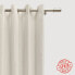 Curtain Alexandra House Living Rebeca Beige 200 x 270 x 1 cm Translucent