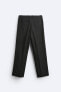 Wide-leg suit trousers