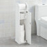 Фото #3 товара Аксессуары для бани и ванной SoBuy Туалетный шкаф Toilettenrollenhalter FRG135-W