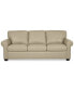 Фото #5 товара Orid 84" Leather Roll Arm Sofa, Created for Macy's